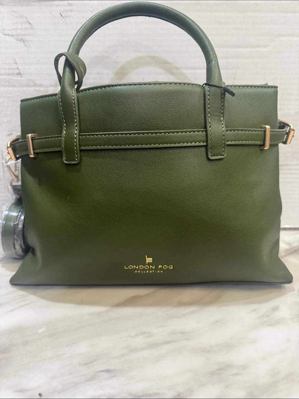 London Fog structured olive